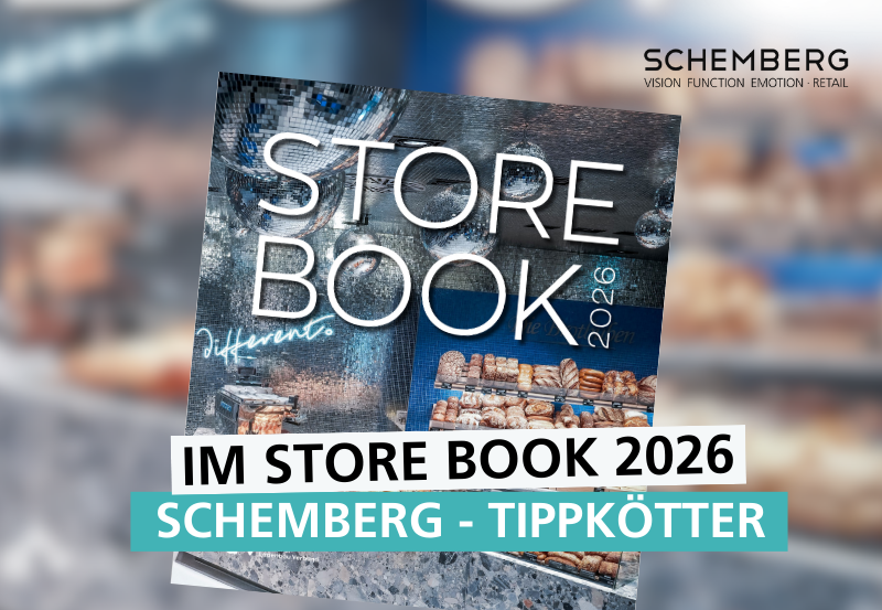 Grafisches Motiv zum Store Book 2026 von SCHEMBERG mit Titelbild